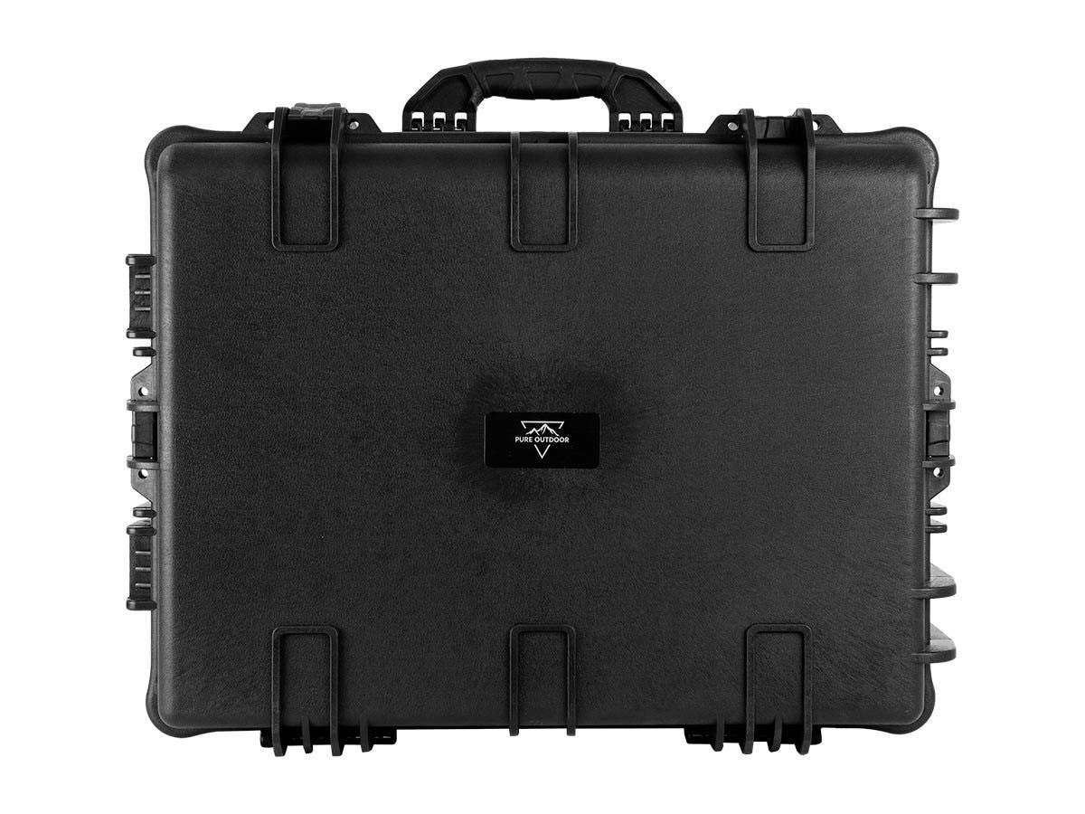 Monoprice Estuche Rígido Universal Resistente al Agua para Cámara - Negro - 82.21 litros - Estuche rígido
