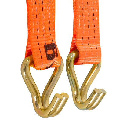 DOGOTULS Sujetacarga 2"X30´Ft, Con Matraca, Gancho Tipo J, 1.5T (1 500KG) RI5041