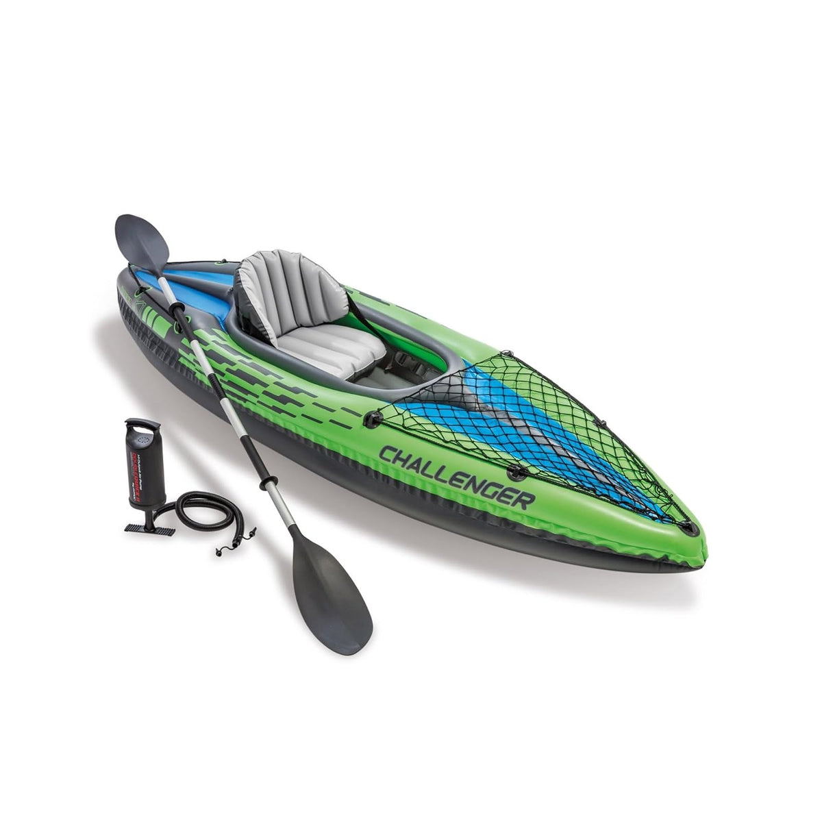 Intex Challenger - Juego Inflable de Kayak con remos de Aluminio - Modelo 2019