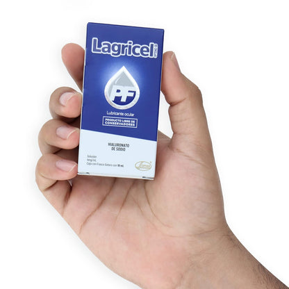 Sophia Lagricel PF Ofteno Lágrima Artificial 10 ml | Hialuronato de sodio 4 mg/ml, sin conservadores, frasco gotero, compatible con lentes de contacto