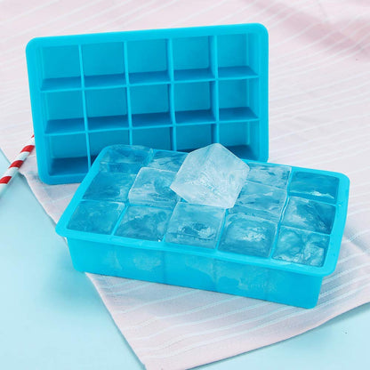 Webake Moldes Para Hielo Bandejas Para Cubitos de Hielo de Silicona Set de 3 para Whisky, Tequila, cócteles y bebidas refrescantes
