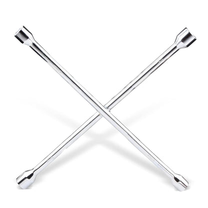 Mikels Llave de Cruz Cromada para Neumáticos, 14 y 18 Pulgadas - 18"