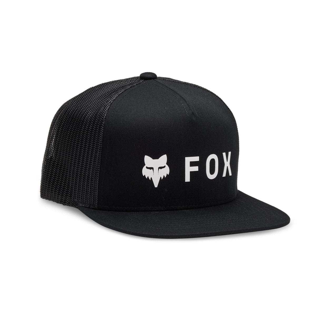 Fox Racing Absolute Mesh Snapback Gorro/Sombrero Adultos Unisex - Talla Única - Negro -