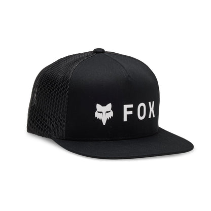 Fox Racing Absolute Mesh Snapback Gorro/Sombrero Adultos Unisex - Talla Única - Negro -