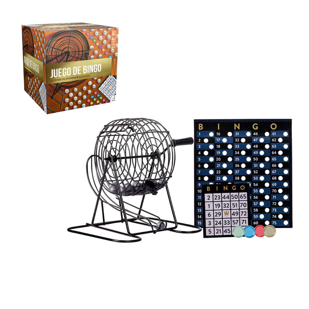 Novelty Juego de Mesa Rummy con Fichas Jumbo - Blanco - Bingo Foil
