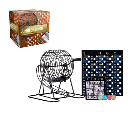 Novelty Juego de Mesa Rummy con Fichas Jumbo - Blanco - Bingo Foil