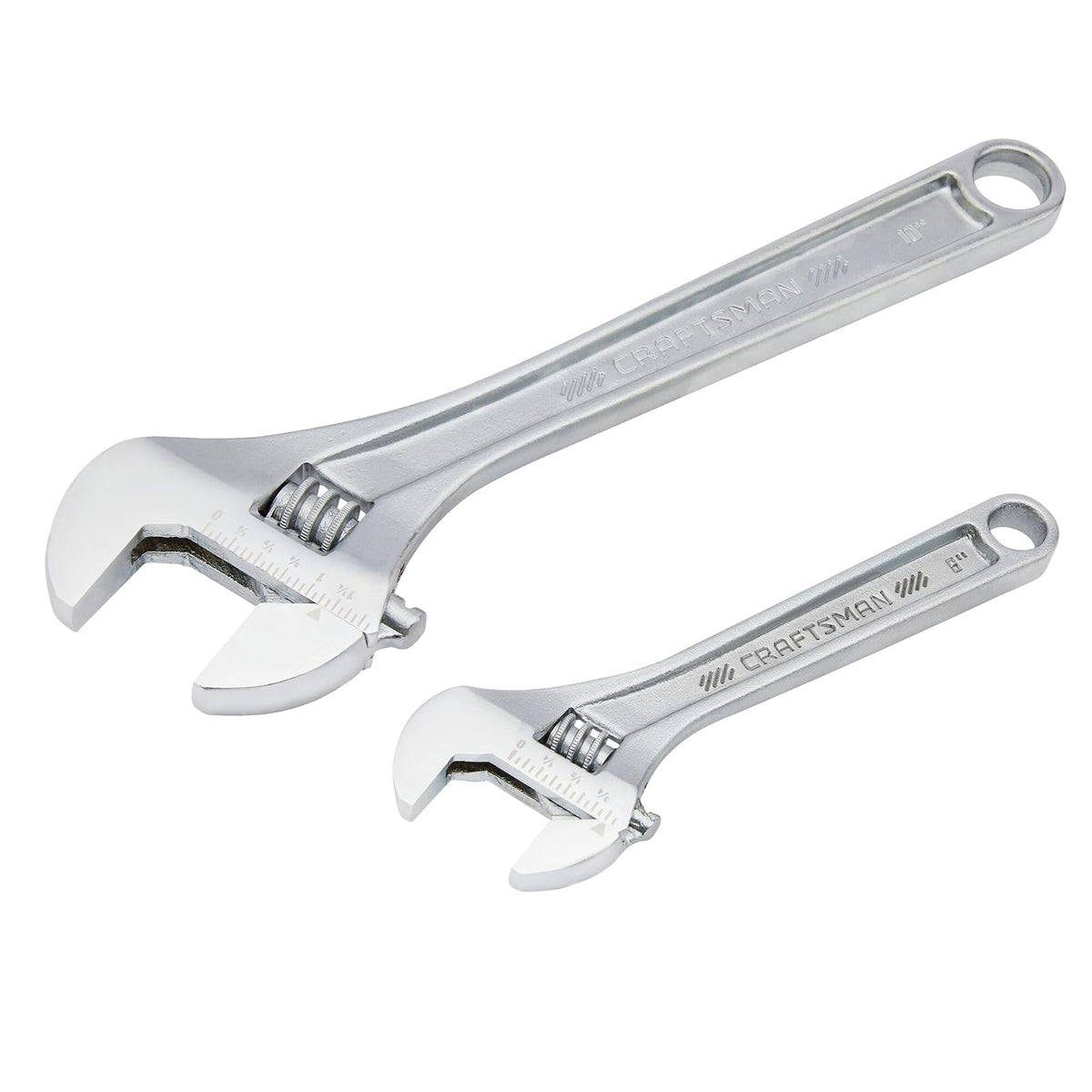 Craftsman Juego De Llaves Ajustables De Acero, 2 Piezas (CMMT12006)