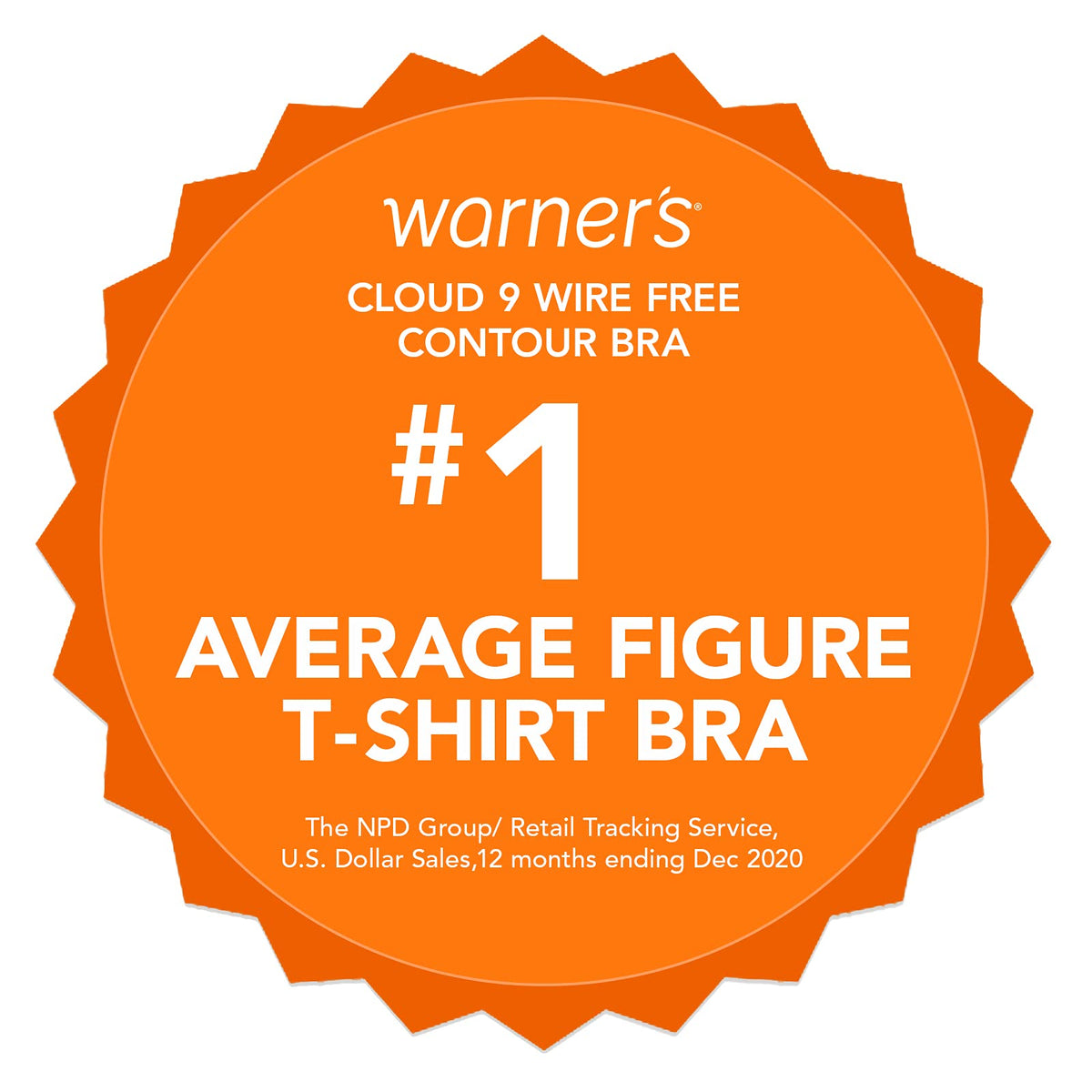 Warner'S Warner'S Brasier de Contorno sin Varillas Cloud 9 para Mujer SujetadorMujer