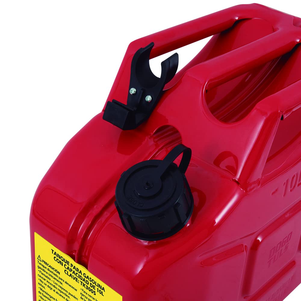 Dogotuls TK3005 Tanque Metálico de Seguridad para Gasolina 10L