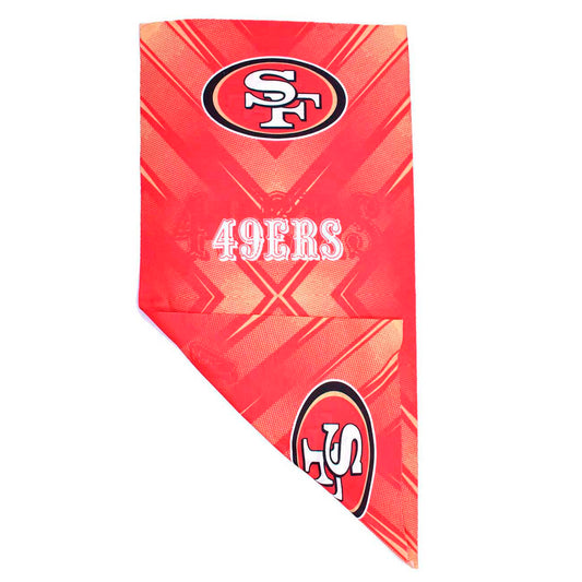 NFL Bandana 49ers Unisex Adulto, Color Rojo, Unitalla