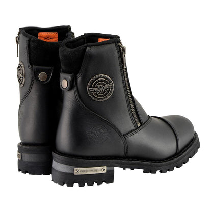 Milwaukee - Botas de moto para hombre, Negro, 15 M US