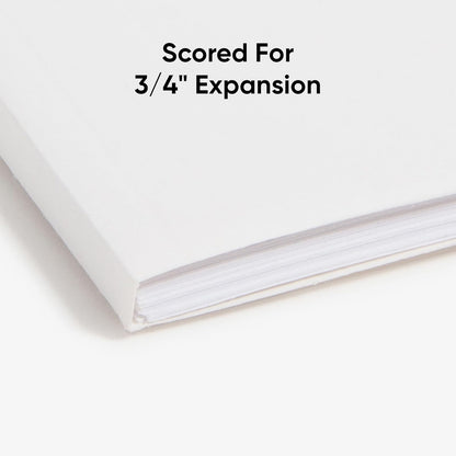 Smead FasTab - Carpeta para colgar archivos, 1/3 de corte, tamaño carta, blanco, 20 por caja (64002)