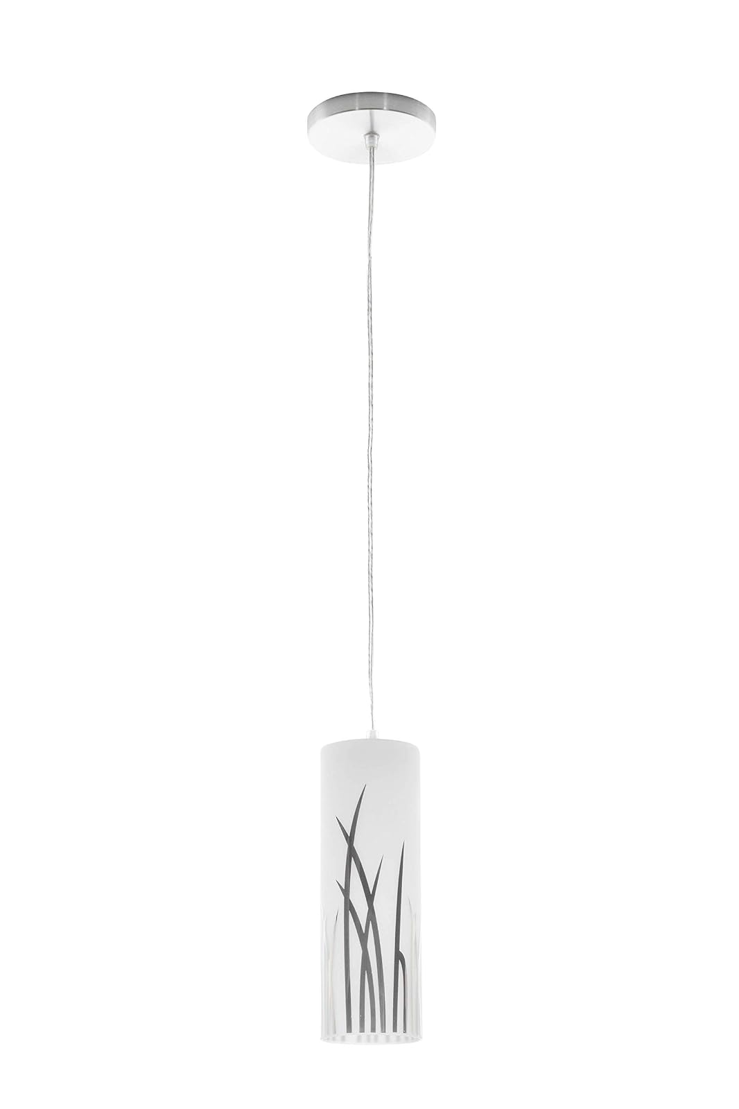 MAXXI MX-CL8009 Candil Decorativo Techo, Vidrio Decorado, E26