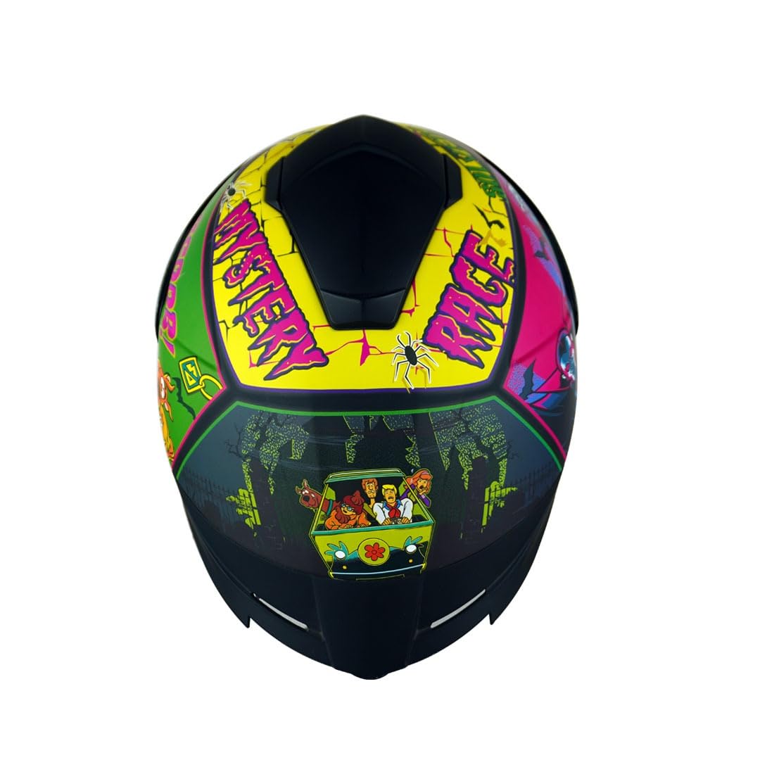 Edge Motorcycle Parts and Accessories Casco Integral Dot/ECE Shanghai Scooby DOO M