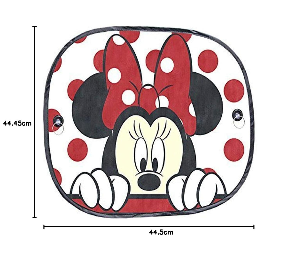 Plasticolor Disney Mickey & Minnie Peek-A-Boo Parasol para Ventana Lateral, Rojo, 003815R01, Paquete de 2