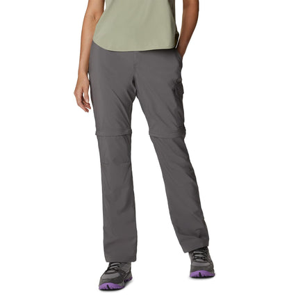 Columbia Silver Ridge Pantalón Convertible utilitario Pantalones de Senderismo para Mujer - Ciudad gris - 6