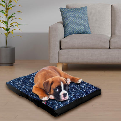 Fancy Pets Buggie Colchoneta Ortopédica para Perro Mediano Color Azul