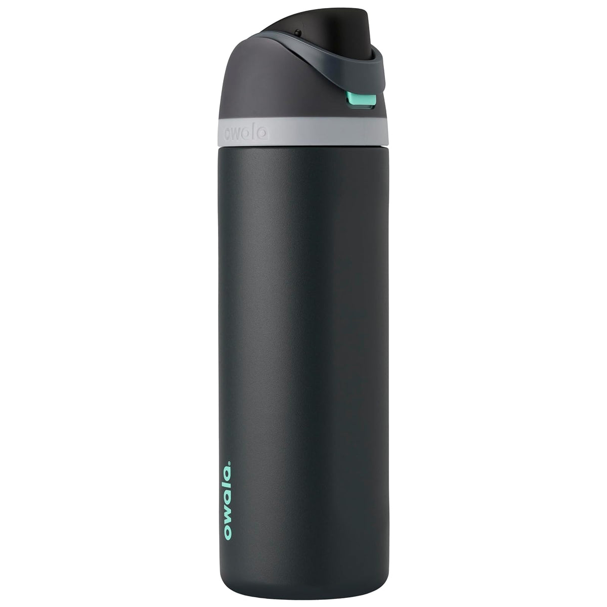 Owala FreeSip Botella de Agua con Popote de Acero Inoxidable, 24 oz - Neblinoso - 24 oz
