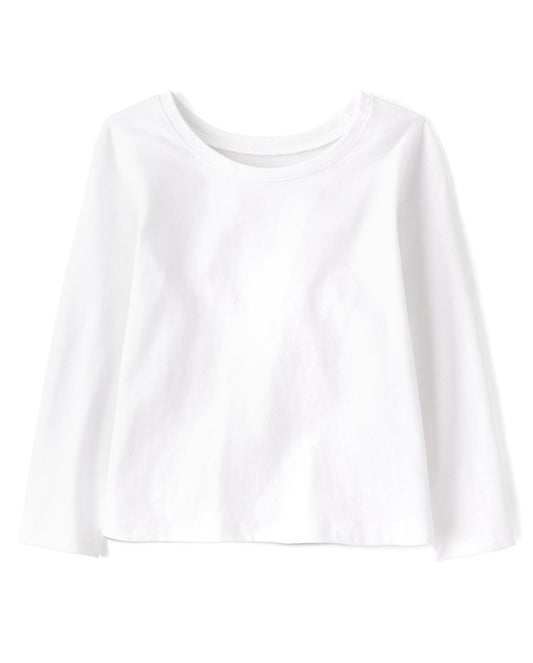 The Children's Place Camiseta básica de Manga Larga. Camiseta para bebés niñas