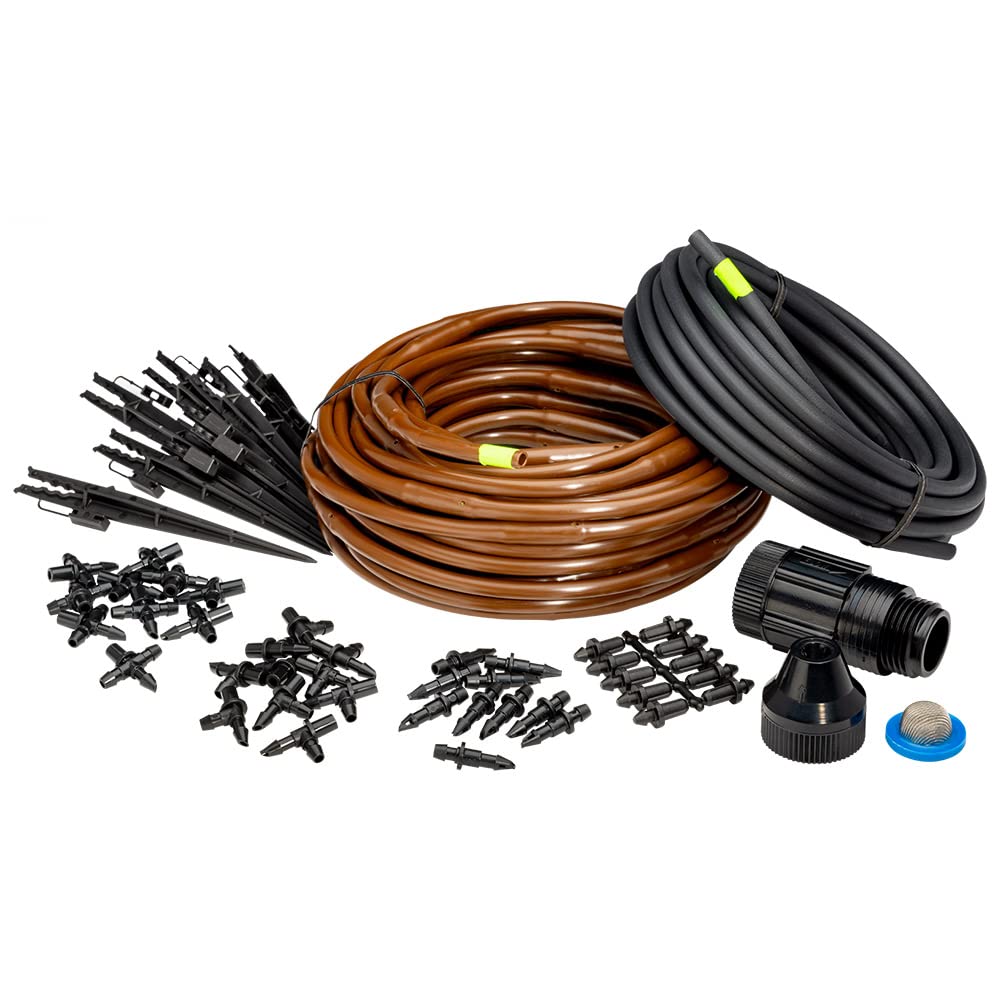 Rain Bird GARDENKIT - Kit de riego de riego por goteo para jardín