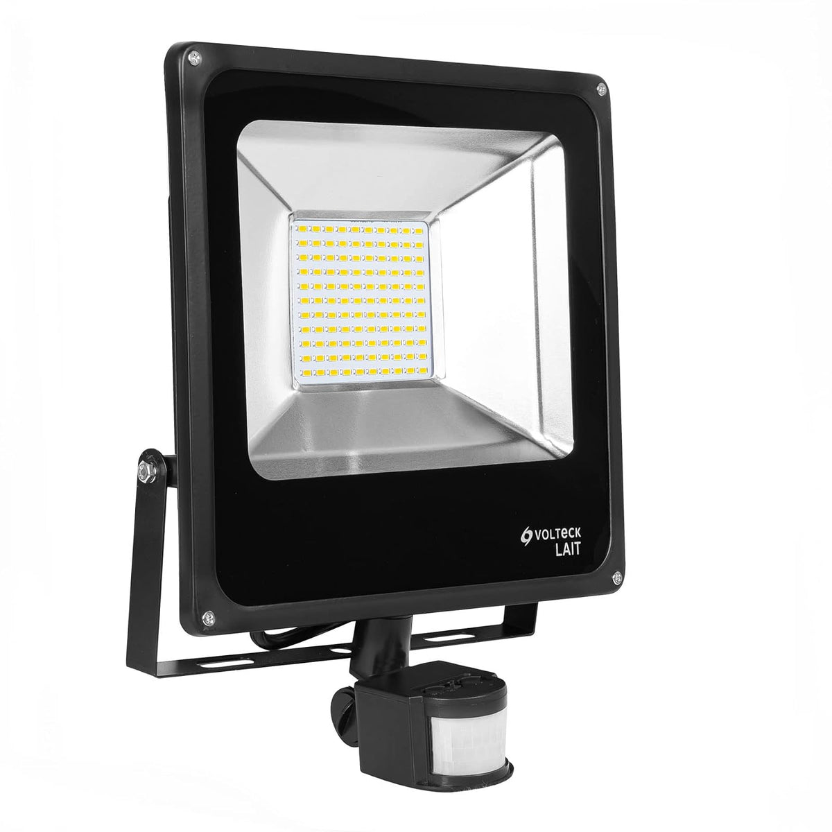 Volteck Lait REF-903L Reflector de LED alta potencia con sensor de movimiento 50 W, pack of/paquete de 1