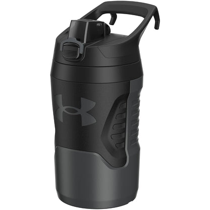 Under Armour Playmaker Botella de Agua Aislada 32 oz - Gris azabache y negro