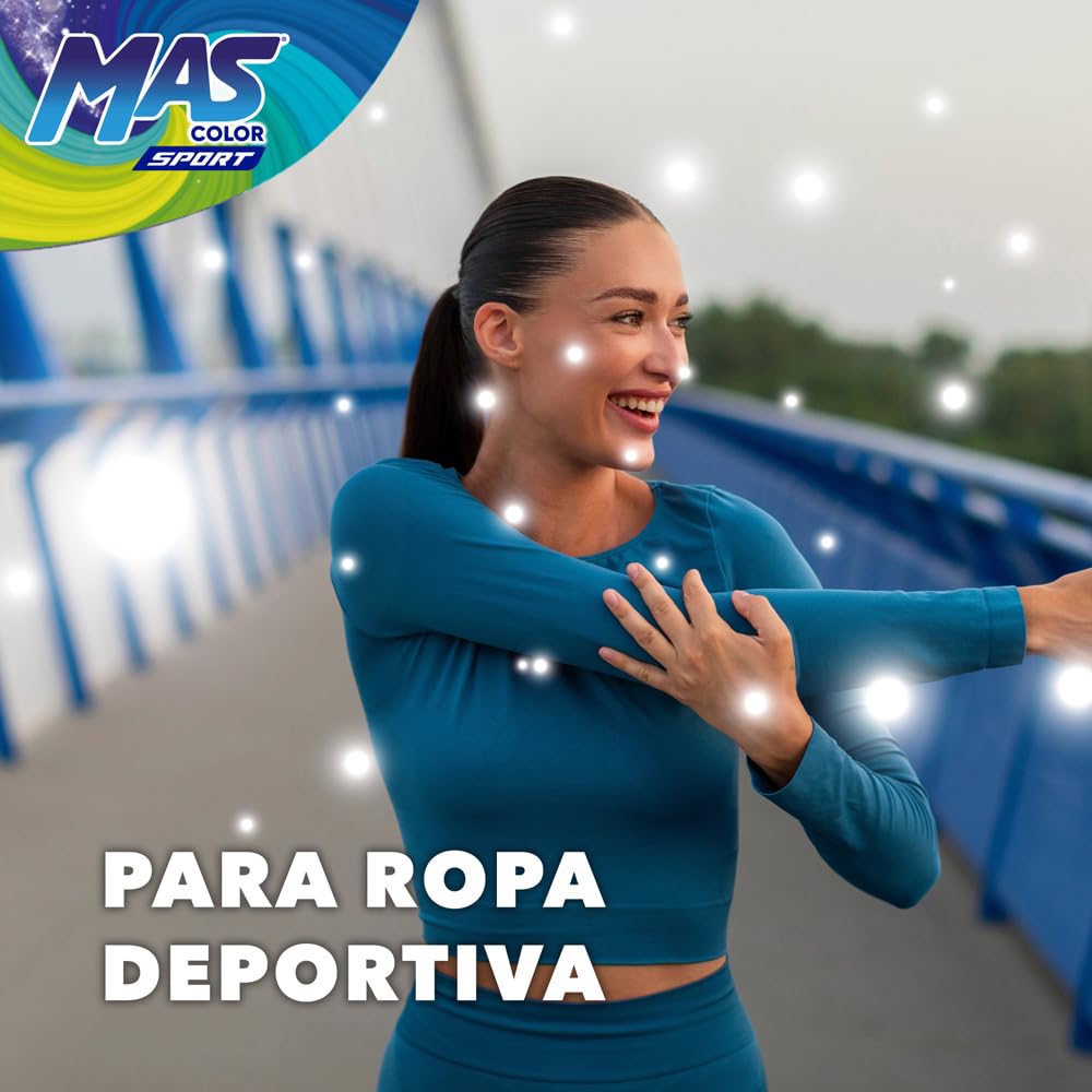 Mas Color Sport Detergente líquido 10Lt para Ropa Deportiva