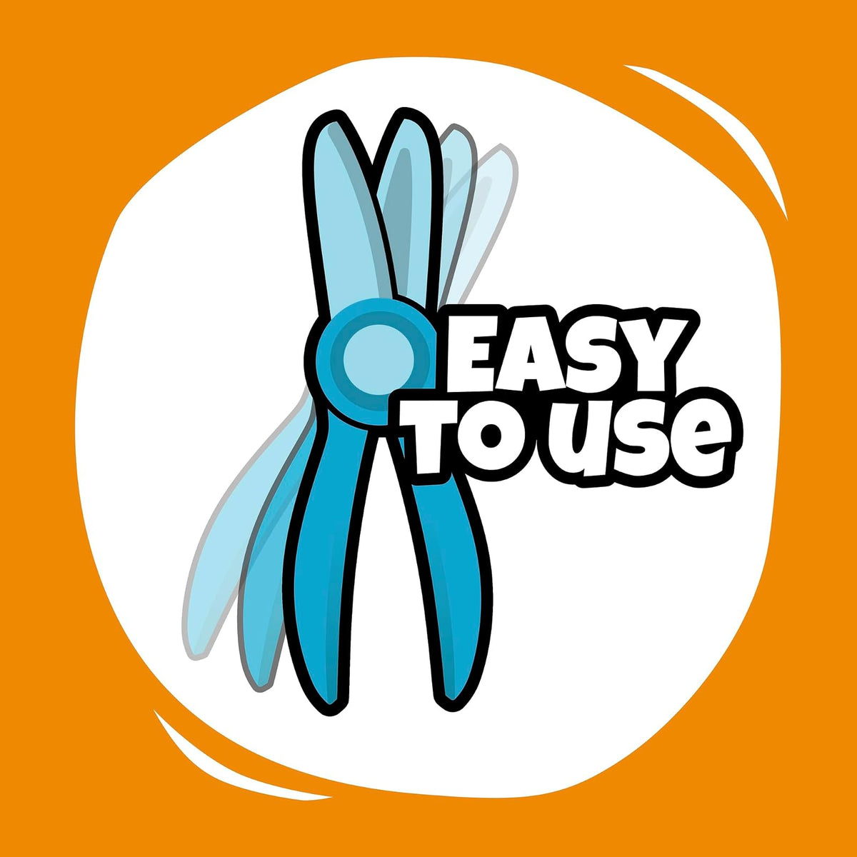 Fiskars - Tijeras para principiantes para niños a partir de 2 años (paquete de 3), pequeñas tijeras de plástico de seguridad, suministros de arte de fácil agarre para niños para volver a la escuela,