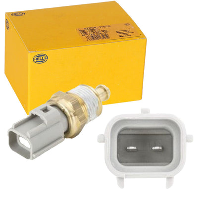 Hella Sensor de Temperatura del Aceite 6PT 009 107-831 | Compatible con: Ford C-Max, Cougar, Escort Classic, Escort Classic Turnier, Escort VI, Escort VI Cabriolet, Escort VI Express