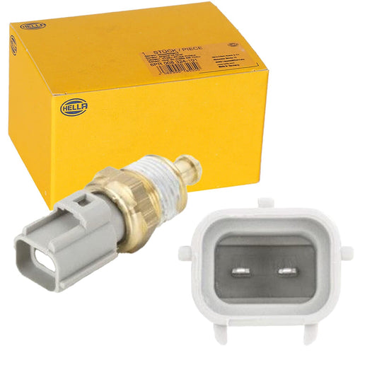 Hella Sensor de Temperatura del Aceite 6PT 009 107-831 | Compatible con: Ford C-Max, Cougar, Escort Classic, Escort Classic Turnier, Escort VI, Escort VI Cabriolet, Escort VI Express
