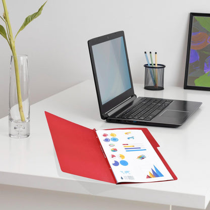 Wilson Jones/Carpeta Accopress Folder con Broche de 8 cm. 300 Hojas. Rojo 140 pzas. Oficio. P4568