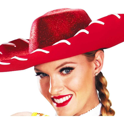 Disguise Jessie Glam Costume Hat & Bow Set