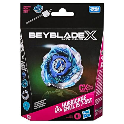 Beyblade Trompo X Kit Inicial Hurricane Enlil IS 7-55T CX Infinity