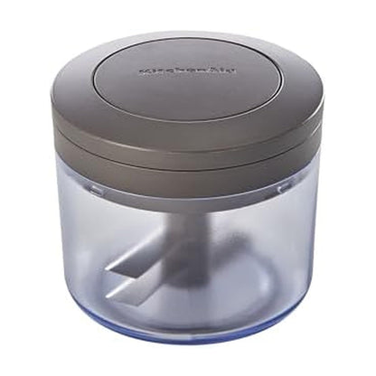 KitchenAid Picador manual de alimentos, gris carbón, 3.8 tazas