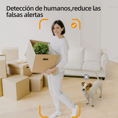 RANGER PRO - Cámara IP Domo Motorizado 2 Megapíxeles/ Lente de 3.6mm/ Ir 10 Mts/ WiFi/ Audio Bidireccional/ Auto Tracking/ Compatible con Alexa