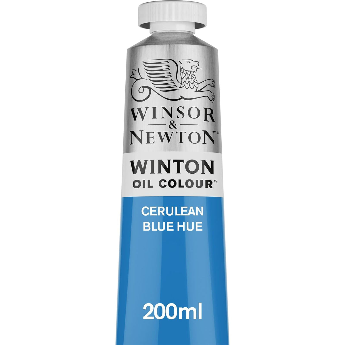 Winsor & Newton Winton Pintura de Óleo 200 ml - Azul (Cerulean Blue Hue 138)