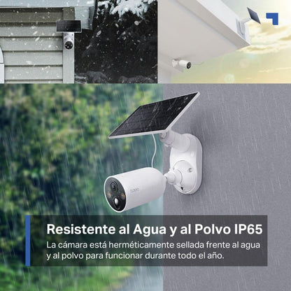 TP-Link Tapo TC85 Kit Kit de cámara de Seguridad con Panel Solar