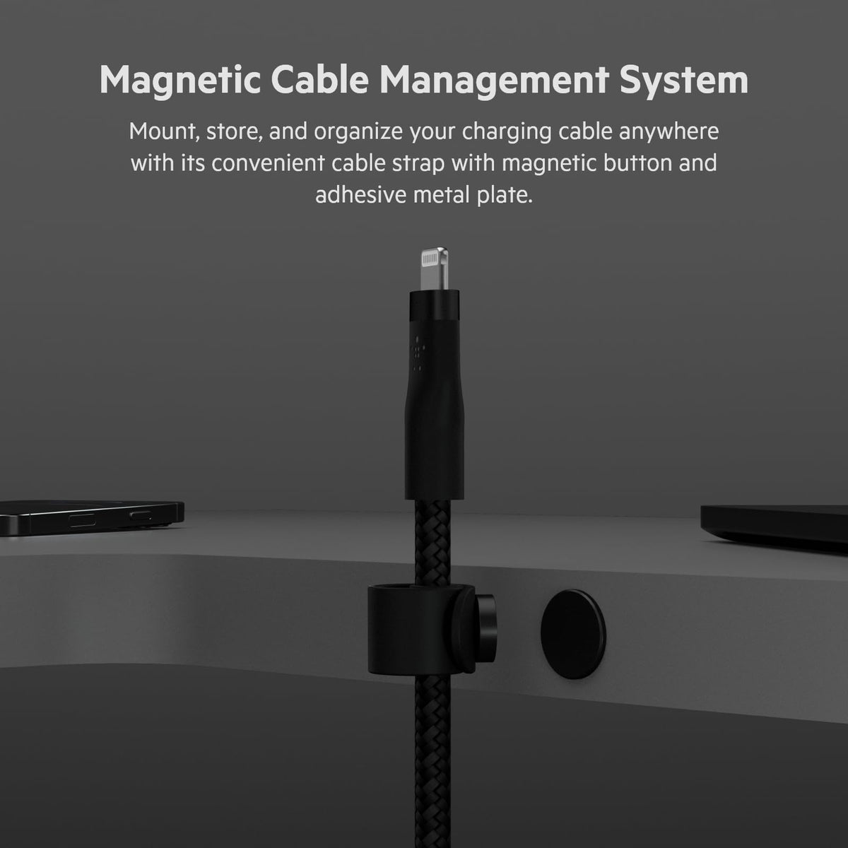 Belkin CAA011bt2MBK Cable Pro Flex USB-C to Lightning 2M Negro