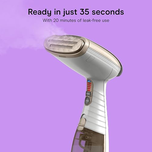 Conair Vaporizador de Ropa de Mano para Ropa, Turbo ExtremeSteam 1875W, diseño portátil de Mano, Fuerte Vapor penetrante