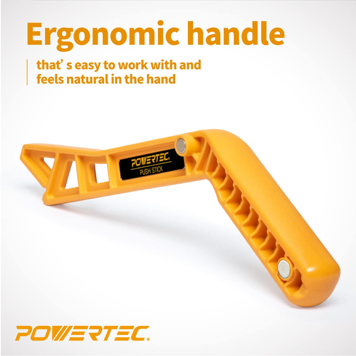 POWERTEC 71510 Juego de Bloques de Empuje Ergonómicos con Agarre Máximo