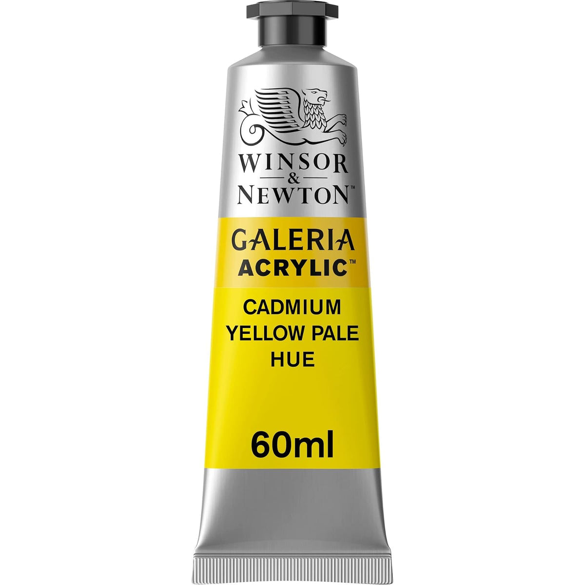 Winsor & Newton Galeria Pintura Acrílica, Tubo de 60 ml - Amarillo - Tubo de 2 onzas