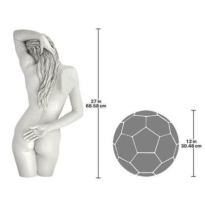 Valor propuesto: Design Toscano - Sweet Surrender, escultura de pared, piedra antigua