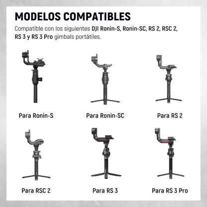 NEEWER Doble Mango Compatible con dji RS5 RS4 RS4 Pro RS3 RS3 Pro RS2 RSC2 Ronin S SC Gimbal, Kit Doble Mango con 2 Mini Rieles NATO, Abrazaderas NATO Liberación Rápida, Roscas de 1/4" y 3/8", GA006