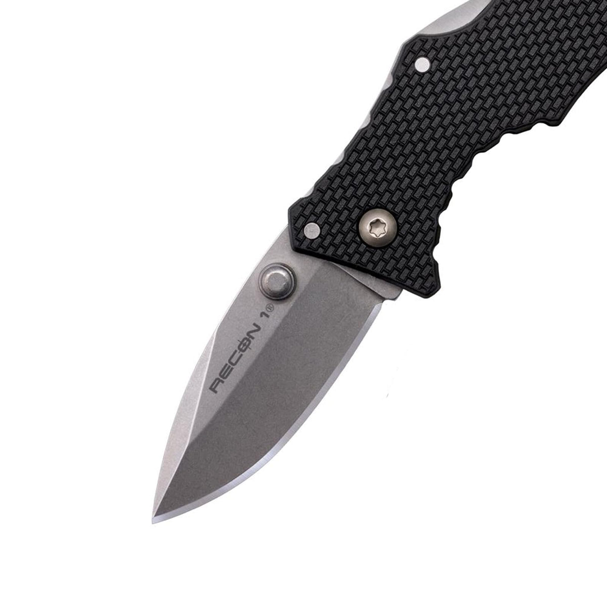 Cold Steel Recon 1 Series Cuchillo táctico Plegable con Bloqueo de Tres anuncios y Clip de Bolsillo, Fabricado con Acero CPM-S35VN de Alta Calidad