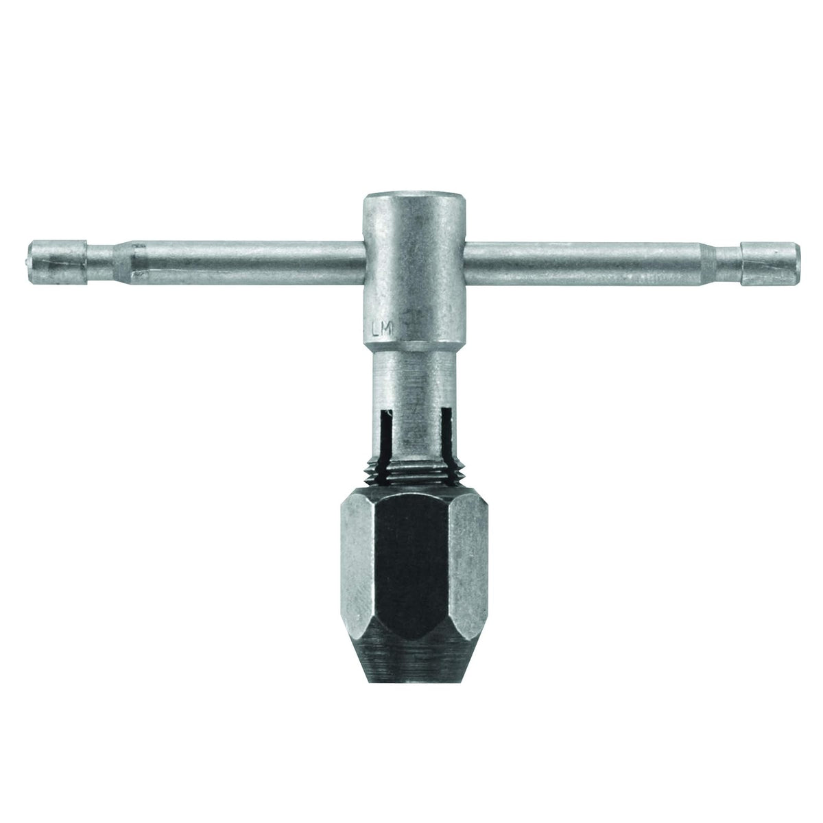 BOSCH BTH014#0-1/4 pulgadas Llave de llave de mango en T con mordazas ajustables de acero al carbono endurecido autoigualables para un roscado manual preciso (incluye: 1 llave)