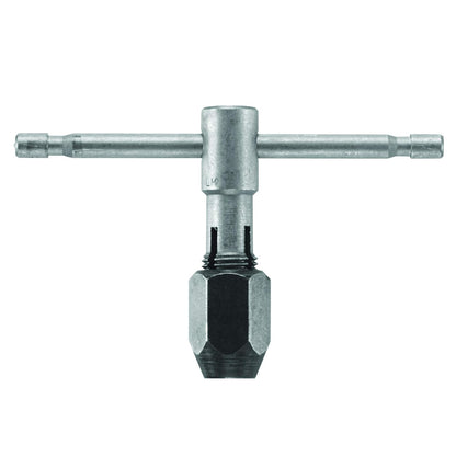 BOSCH BTH014#0-1/4 pulgadas Llave de llave de mango en T con mordazas ajustables de acero al carbono endurecido autoigualables para un roscado manual preciso (incluye: 1 llave)