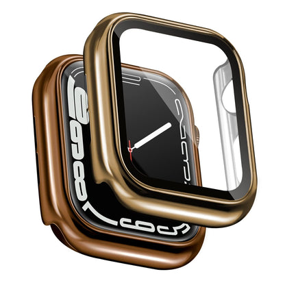 ORIbox Funda Rígida con Protector de Pantalla para Apple Watch Series 2 y 3 - Rose gold - 41 mm
