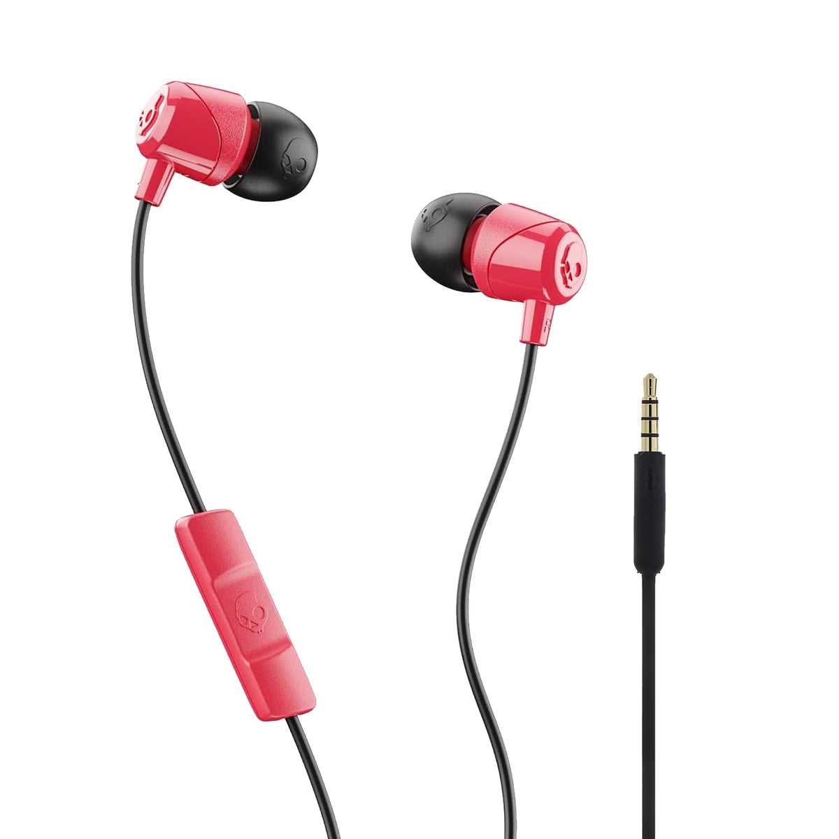 Skullcandy Jib audífonos alámbricos con micrófono - Single Pack - RED - BLACK - RED