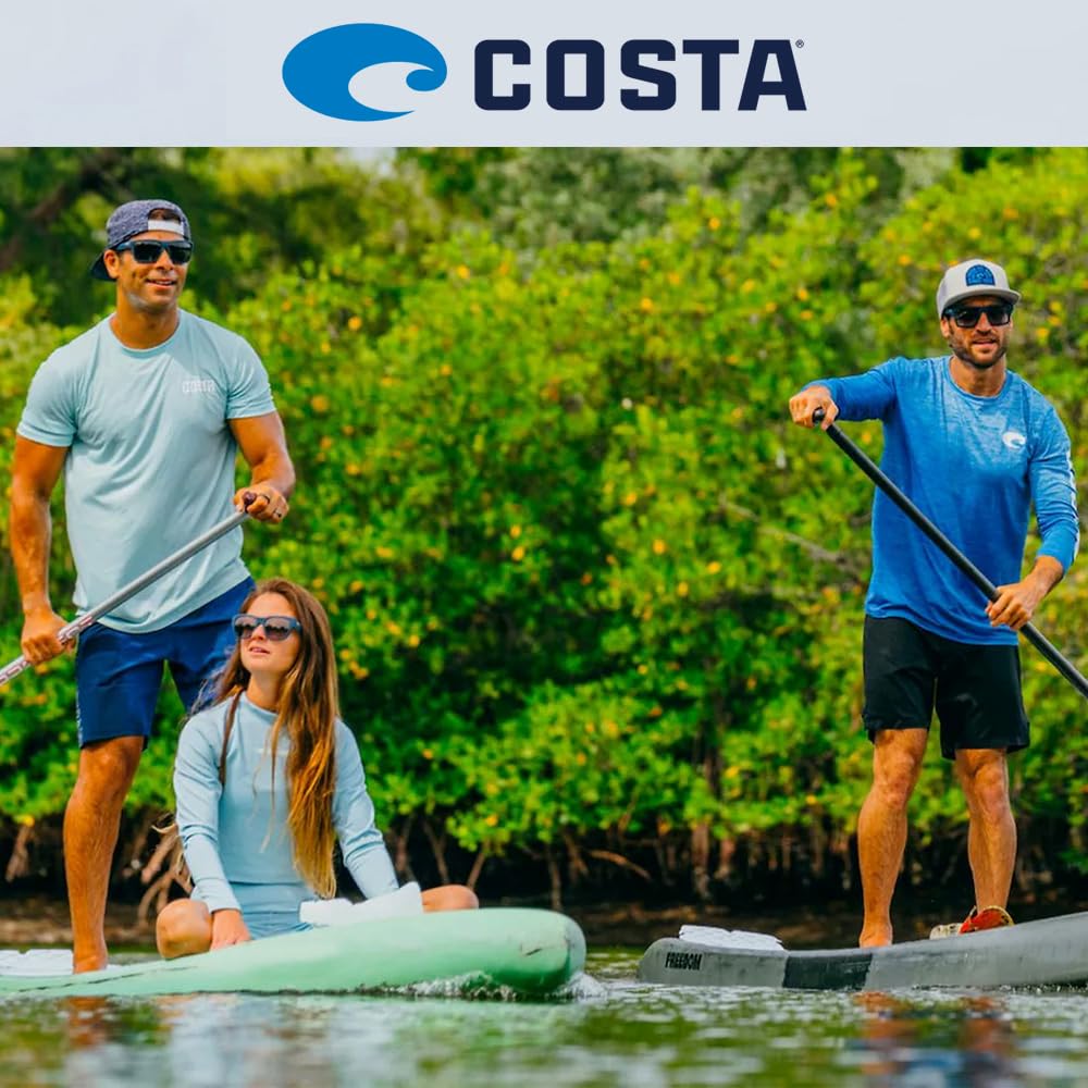 Costa Del Mar Retenedor de línea C Costa unisex para adultos, Negro -, Talla unica