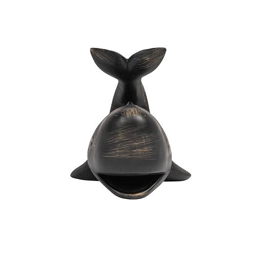 Creative Co-Op DA2625 Resin Whale Bookends
